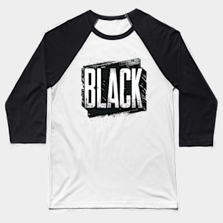 BLACK Baseball T-Shirt